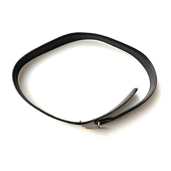 Dior Brown Two Tone Trotter Print Canvas D Buckle with Leather Belt - Picture 4 of 6